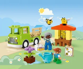 Детски комплект за игра LEGO® DUPLO® Town 10419 – Грижа за пчелите и кошерите