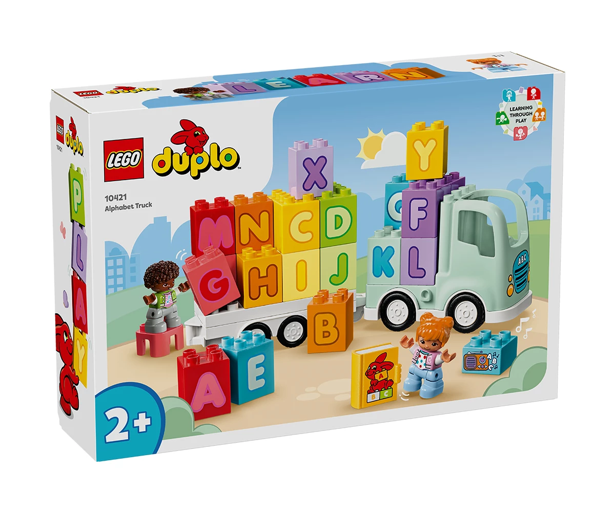 Детски комплект за игра LEGO® DUPLO® Town 10421 - Азбучен камион Конструктор ЛЕГО DUPLO 10421