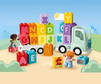 Детски комплект за игра LEGO® DUPLO® Town 10421 – Азбучен камион