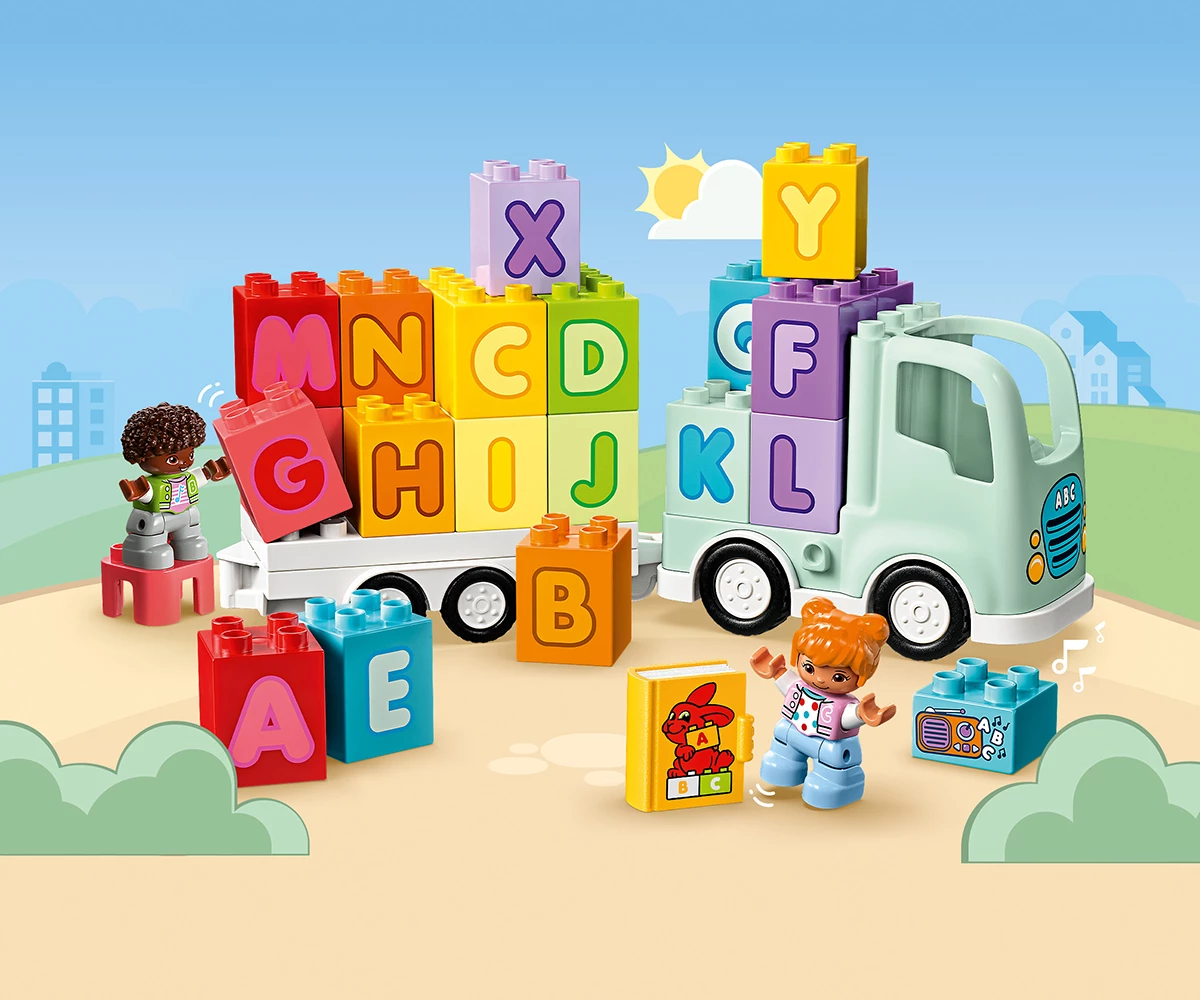 Детски комплект за игра LEGO® DUPLO® Town 10421 - Азбучен камион thumb 4 Конструктор ЛЕГО DUPLO 10421 thumb 4