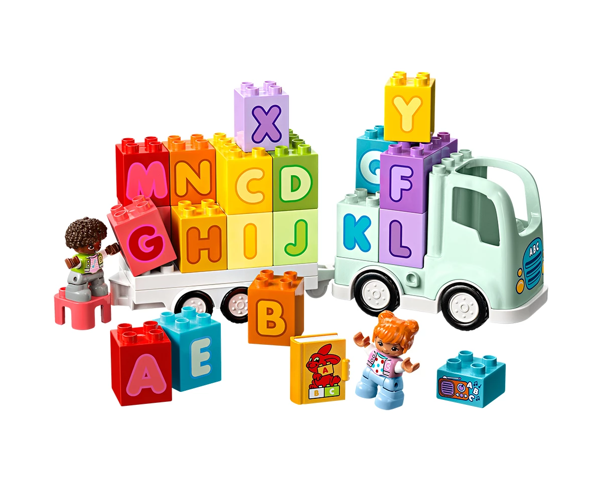 Детски комплект за игра LEGO® DUPLO® Town 10421 - Азбучен камион thumb 3 Конструктор ЛЕГО DUPLO 10421 thumb 3