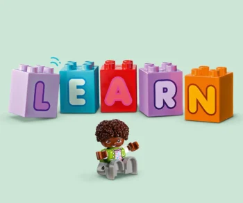 Детски комплект за игра LEGO® DUPLO® Town 10421 – Азбучен камион