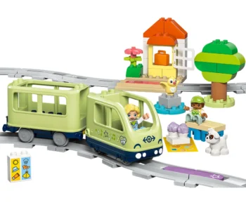 Детски комплект за игра LEGO® DUPLO 10427 – Интерактивен приключенски влак