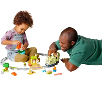 Детски комплект за игра LEGO® DUPLO 10427 – Интерактивен приключенски влак