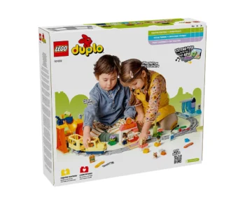 Детски комплект за игра LEGO® DUPLO 10428 – Голям влак за взаимодействия