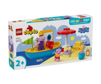 Детски комплект за игра LEGO® DUPLO® 10432 – Пътуването с лодка на Пепа