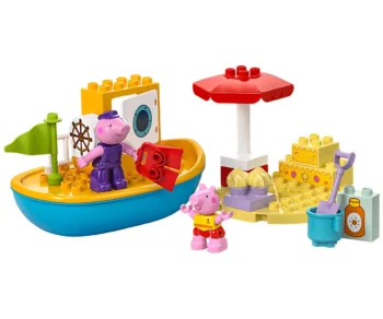 Детски комплект за игра LEGO® DUPLO® 10432 – Пътуването с лодка на Пепа