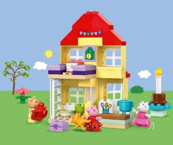 Детски комплект за игра LEGO® DUPLO® 10433 – Рожден ден на Пепа