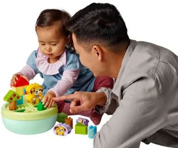 Детски комплект за игра LEGO® DUPLO® 10441 – Сортер с формички: Къща за кученца