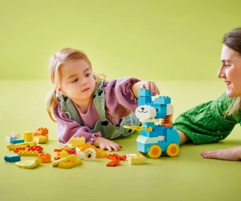 Детски комплект за игра LEGO® DUPLO® 10448 – Животни на колела „3 в 1“