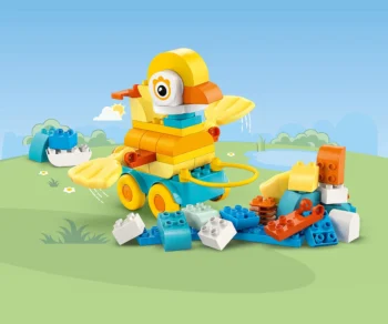 Детски комплект за игра LEGO® DUPLO® 10448 – Животни на колела „3 в 1“