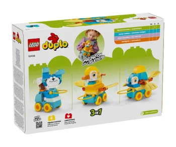 Детски комплект за игра LEGO® DUPLO® 10448 – Животни на колела „3 в 1“