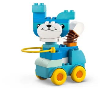 Детски комплект за игра LEGO® DUPLO® 10448 – Животни на колела „3 в 1“