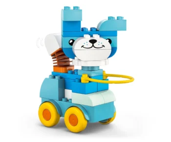 Детски комплект за игра LEGO® DUPLO® 10448 – Животни на колела „3 в 1“