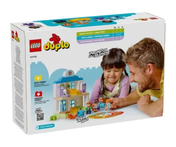 Детски комплект за игра LEGO® DUPLO 10449 – Първо посещение при лекаря
