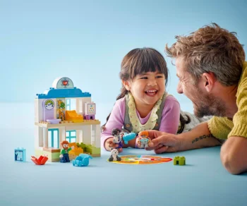 Детски комплект за игра LEGO® DUPLO 10449 – Първо посещение при лекаря