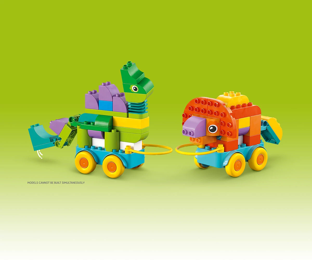Детски комплект за игра LEGO® DUPLO® 10451 - Динозаври на колела „3 в 1“ thumb 10 LEGO® DUPLO® 10451 -3 in 1 Dinosaurs on Wheels thumb 10