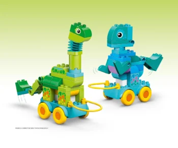 Детски комплект за игра LEGO® DUPLO® 10451 – Динозаври на колела „3 в 1“