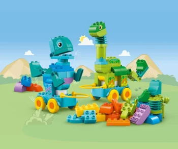Детски комплект за игра LEGO® DUPLO® 10451 – Динозаври на колела „3 в 1“