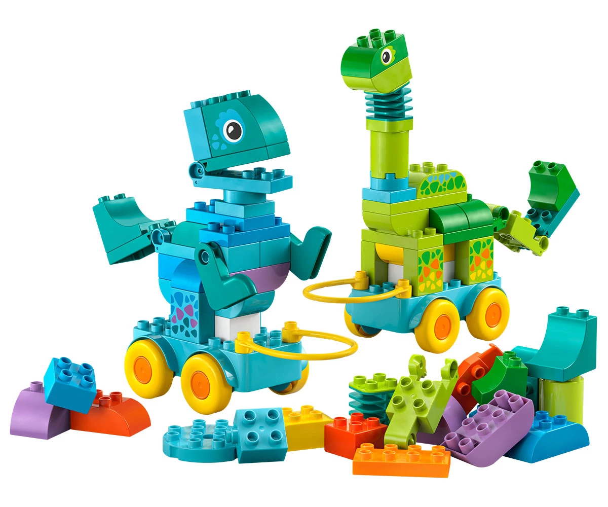 Детски комплект за игра LEGO® DUPLO® 10451 - Динозаври на колела „3 в 1“ thumb 3 LEGO® DUPLO® 10451 -3 in 1 Dinosaurs on Wheels thumb 3
