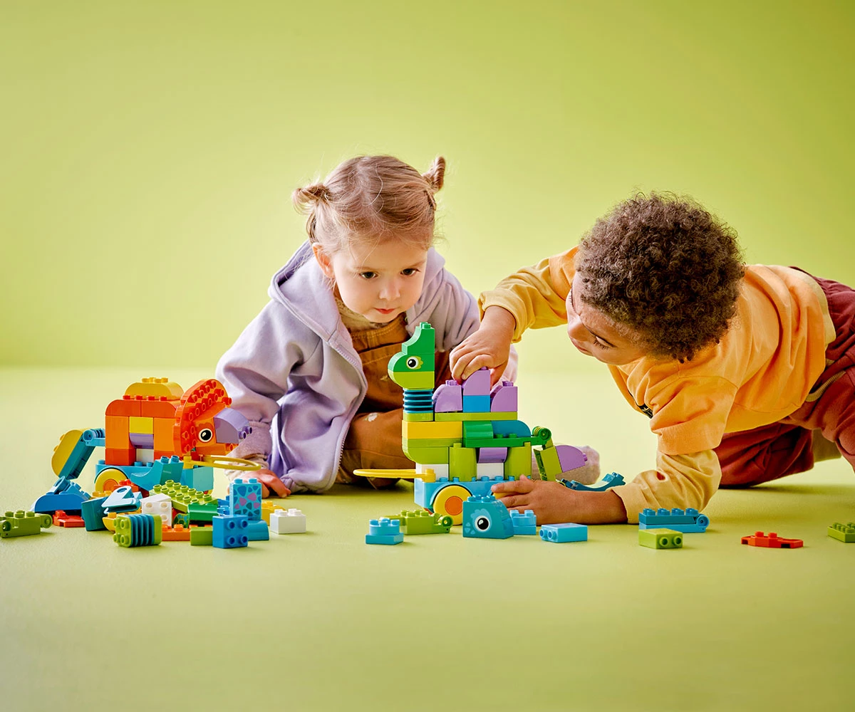 Детски комплект за игра LEGO® DUPLO® 10451 - Динозаври на колела „3 в 1“ thumb 5 LEGO® DUPLO® 10451 -3 in 1 Dinosaurs on Wheels thumb 5