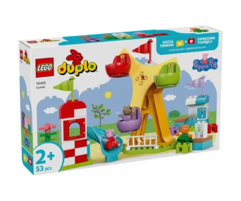 Детски комплект за игра LEGO® DUPLO® 10453 – Забавления на панаира с Пепа