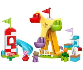 Детски комплект за игра LEGO® DUPLO® 10453 – Забавления на панаира с Пепа