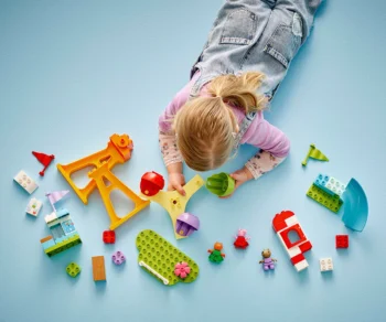 Детски комплект за игра LEGO® DUPLO® 10453 – Забавления на панаира с Пепа