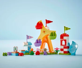 Детски комплект за игра LEGO® DUPLO® 10453 – Забавления на панаира с Пепа