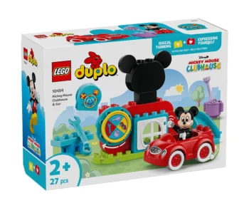 Детски комплект за игра LEGO® DUPLO® 10454 – Клубът и колата на Мики Маус