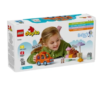 Детски комплект за игра LEGO® DUPLO® Bluey 10458 – Сладоледено приключение с Блуи