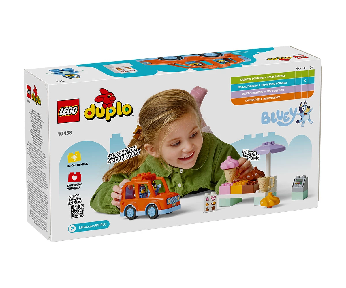 Детски комплект за игра LEGO® DUPLO® Bluey 10458 - Сладоледено приключение с Блуи thumb 2 LEGO® DUPLO® Bluey 10458 - Ice Cream Trip with Bluey thumb 2