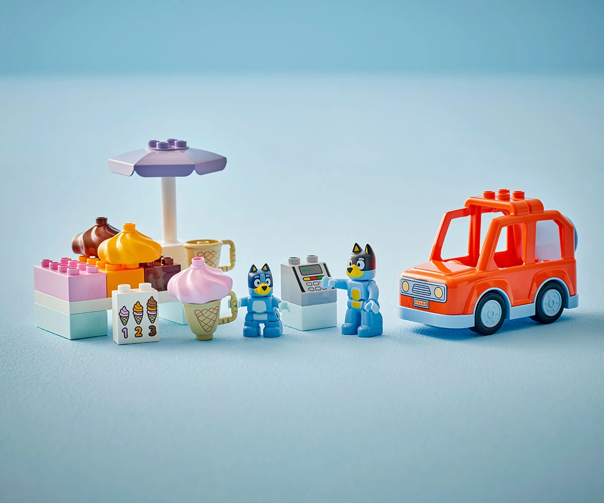 Детски комплект за игра LEGO® DUPLO® Bluey 10458 - Сладоледено приключение с Блуи thumb 7 LEGO® DUPLO® Bluey 10458 - Ice Cream Trip with Bluey thumb 7