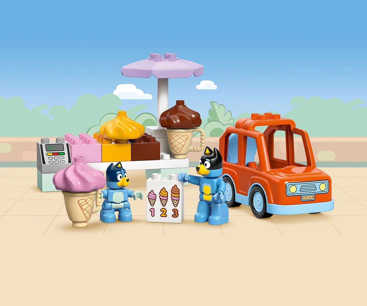 Детски комплект за игра LEGO® DUPLO® Bluey 10458 - Сладоледено приключение с Блуи thumb 8 LEGO® DUPLO® Bluey 10458 - Ice Cream Trip with Bluey thumb 8