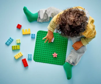 Детски комплект за игра LEGO® DUPLO 10460 – Зелена строителна плочка