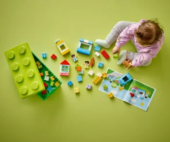 Детски комплект за игра LEGO® DUPLO® Classic 10913 – Кутия с тухлички