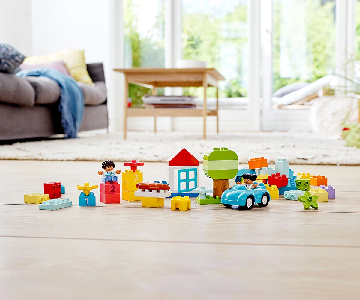 Детски комплект за игра LEGO® DUPLO® Classic 10913 - Кутия с тухлички thumb 6 Конструктор ЛЕГО DUPLO 10913 thumb 6