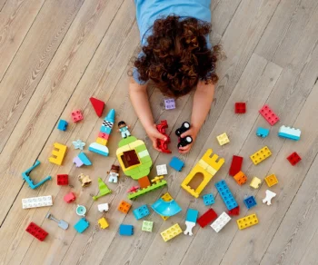 Детски комплект за игра LEGO® DUPLO® Classic 10914 – Луксозна кутия с тухлички