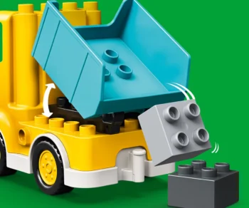 Детски комплект за игра LEGO® DUPLO® Town 10931 – Камион и екскаватор с вериги