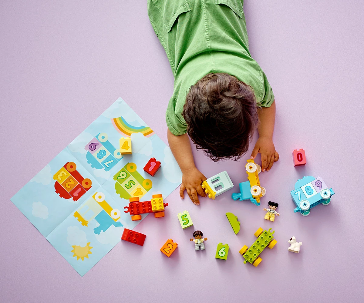 Детски комплект за игра LEGO® DUPLO® My First 10954 - Влакът на числата - научете се да броите thumb 5 Конструктор ЛЕГО DUPLO 10954 thumb 5