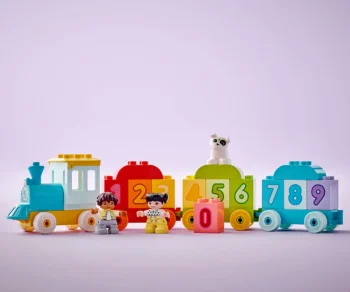 Детски комплект за игра LEGO® DUPLO® My First 10954 – Влакът на числата – научете се да броите