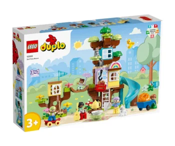 Детски комплект за игра LEGO® DUPLO® Town 10993 – Дървесна къща 3 в 1