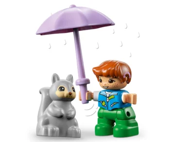 Детски комплект за игра LEGO® DUPLO® Town 10993 – Дървесна къща 3 в 1