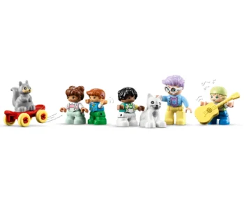 Детски комплект за игра LEGO® DUPLO® Town 10993 – Дървесна къща 3 в 1