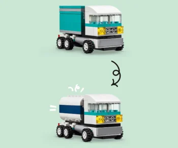 Детски комплект за игра LEGO® Classic 11036 – Творчески превозни средства