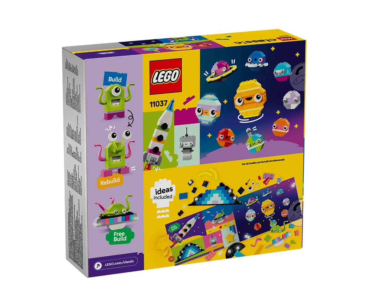 Детски комплект за игра LEGO® Classic Space 11037 - Творчески планети в космоса thumb 2 Конструктор ЛЕГО Classic 11037 thumb 2