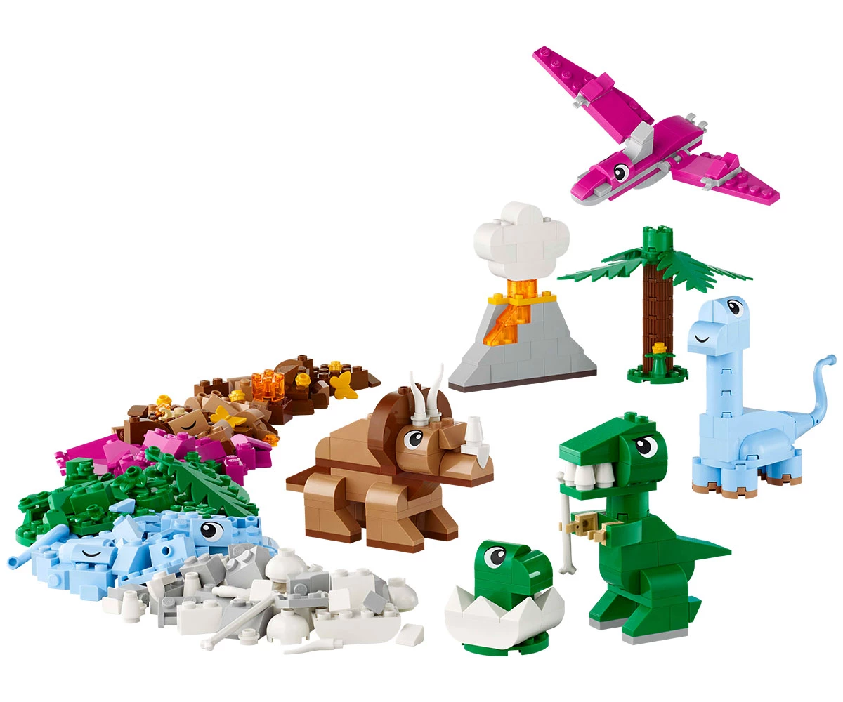 Детски комплект за игра LEGO® Classic 11041 - Творчески динозаври thumb 3 Конструктор ЛЕГО Classic 11041 thumb 3