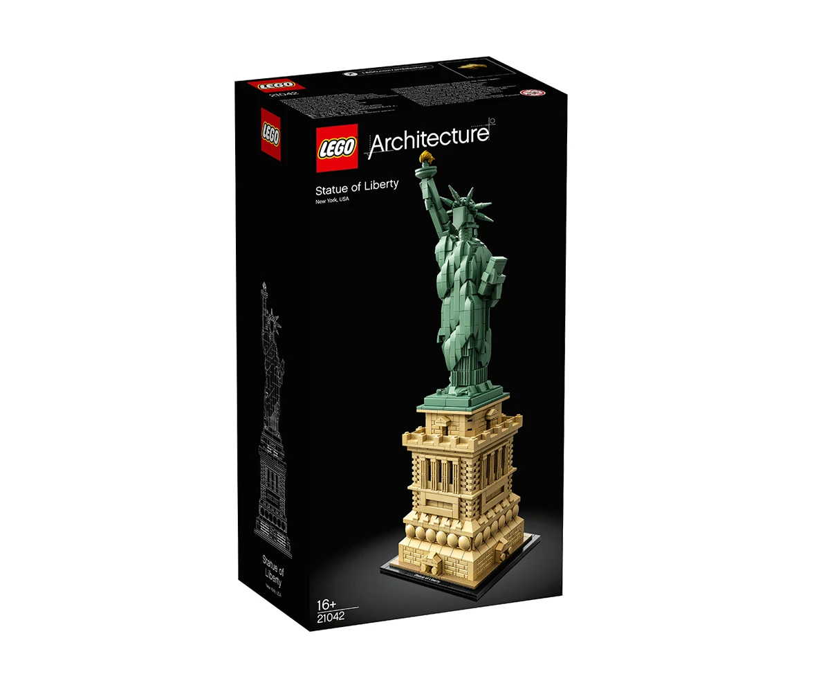 Детски комплект за игра LEGO® Architecture 21042 - Статуята на свободата Конструктор ЛЕГО Architecture 21042
