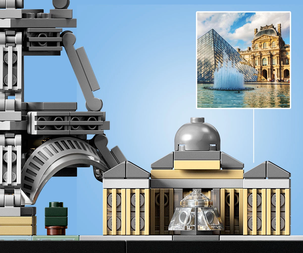 Детски комплект за игра LEGO® Architecture 21044 - Париж thumb 10 Конструктор ЛЕГО Architecture 21044 thumb 10