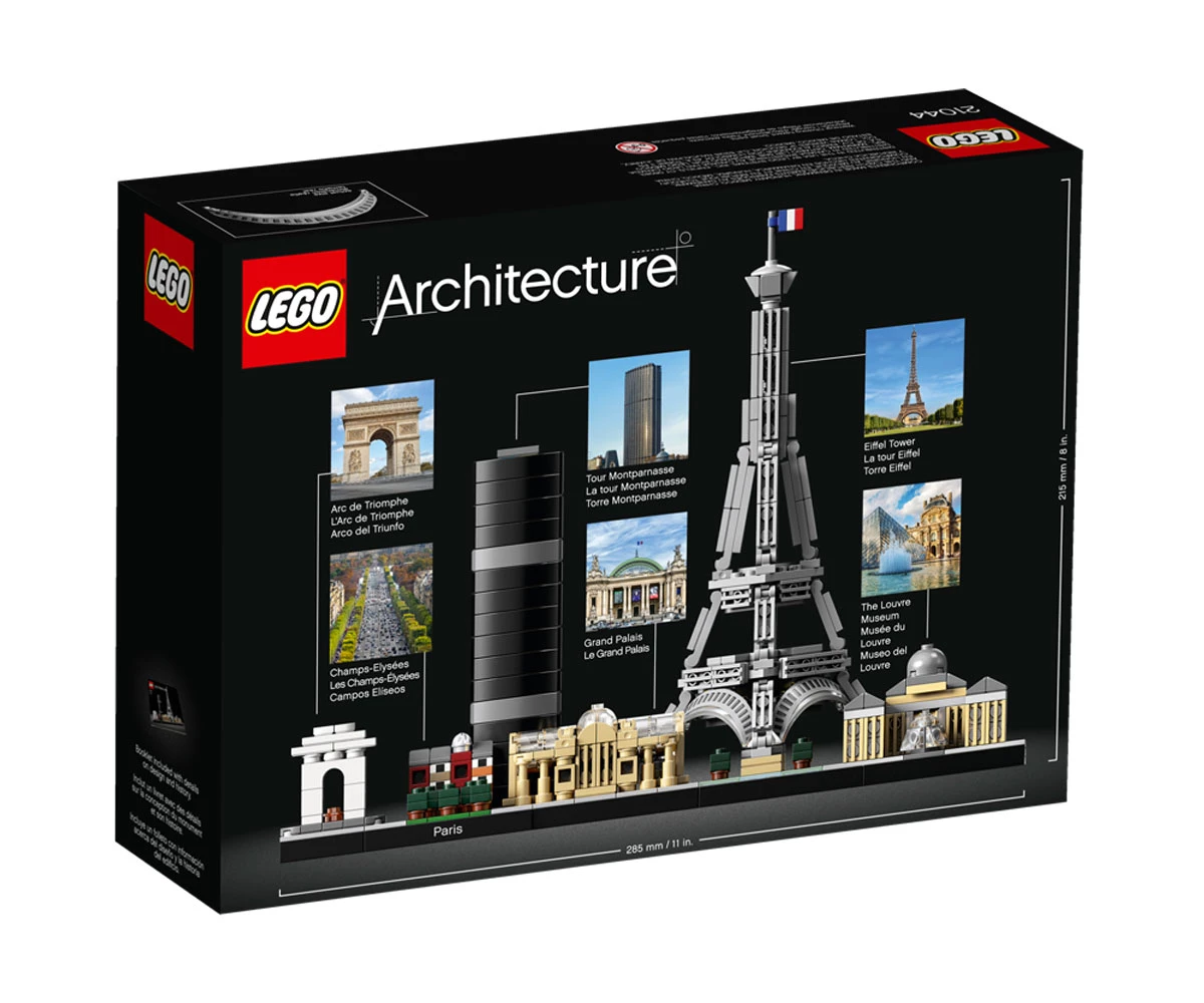 Детски комплект за игра LEGO® Architecture 21044 - Париж thumb 2 Конструктор ЛЕГО Architecture 21044 thumb 2